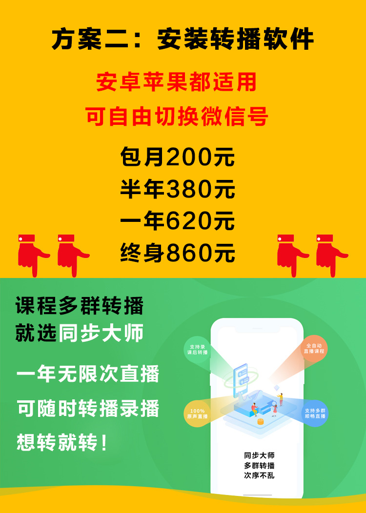微信多群實時轉(zhuǎn)播